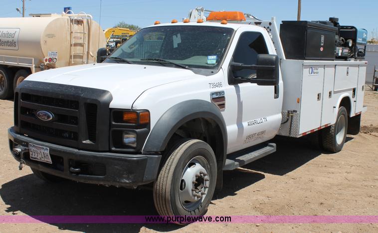 image for item C3858 2008 Ford F550 utility truck