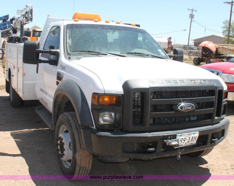 image for item C3858 2008 Ford F550 utility truck