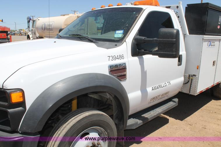 image for item C3858 2008 Ford F550 utility truck