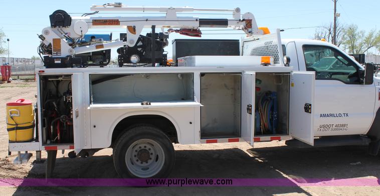 image for item C3858 2008 Ford F550 utility truck