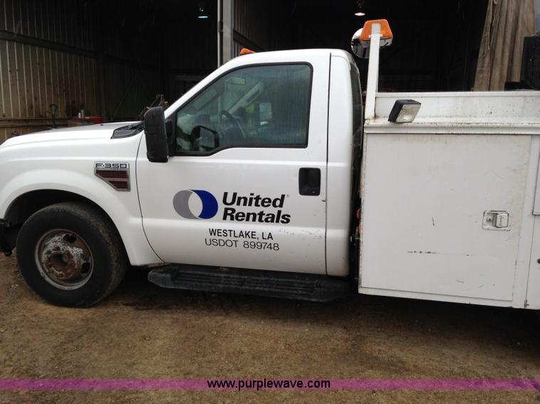 image for item I7039 2008 Ford F350 Super Duty XL service truck