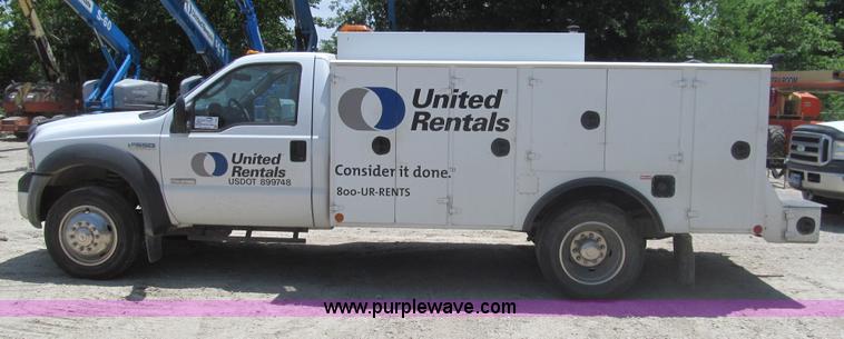 image for item I7048 2007 Ford F550 Super Duty XL service truck