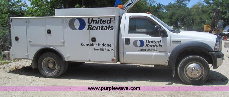 image for item I7049 2006 Ford F550 Super Duty XL service truck