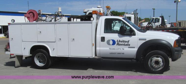 image for item I7051 2006 Ford F550 Super Duty XL service truck