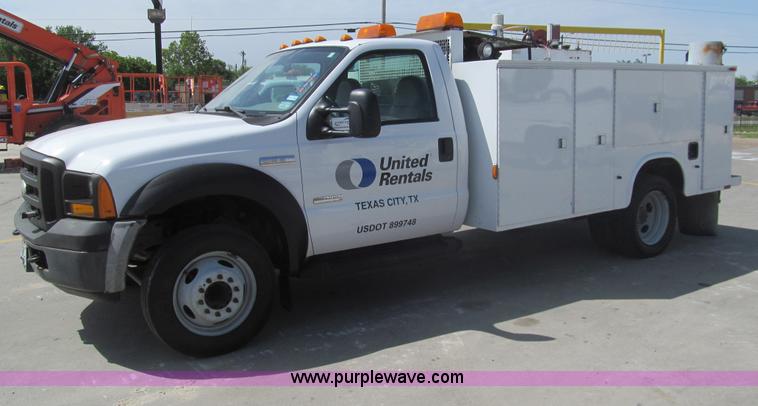 image for item I7051 2006 Ford F550 Super Duty XL service truck
