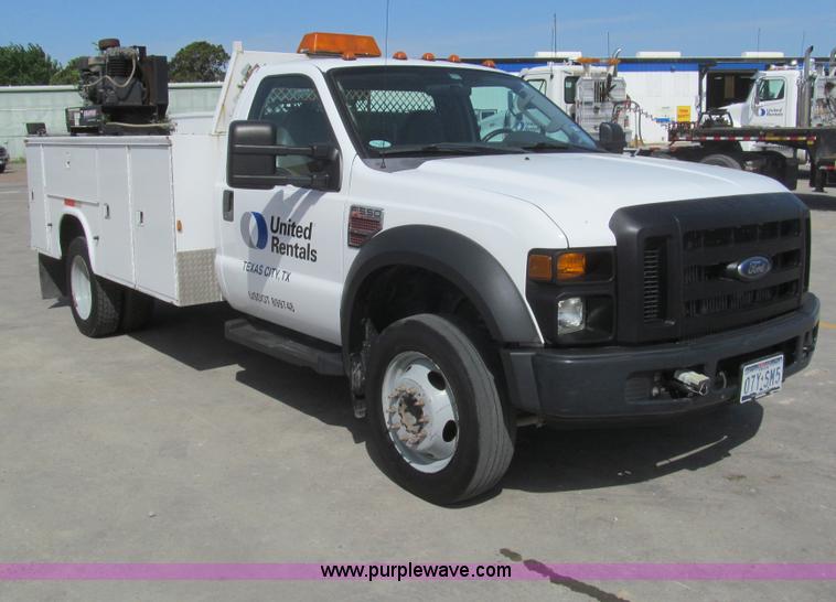 image for item I7053 2008 Ford F550 Super Duty XL service truck