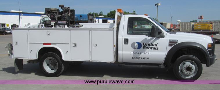 image for item I7053 2008 Ford F550 Super Duty XL service truck