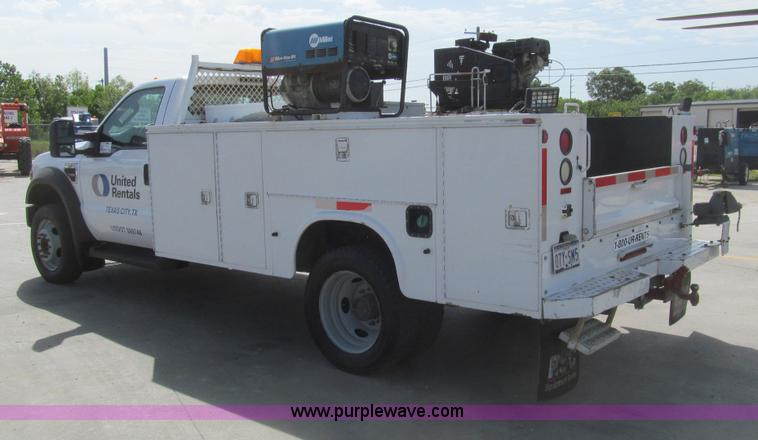 image for item I7053 2008 Ford F550 Super Duty XL service truck