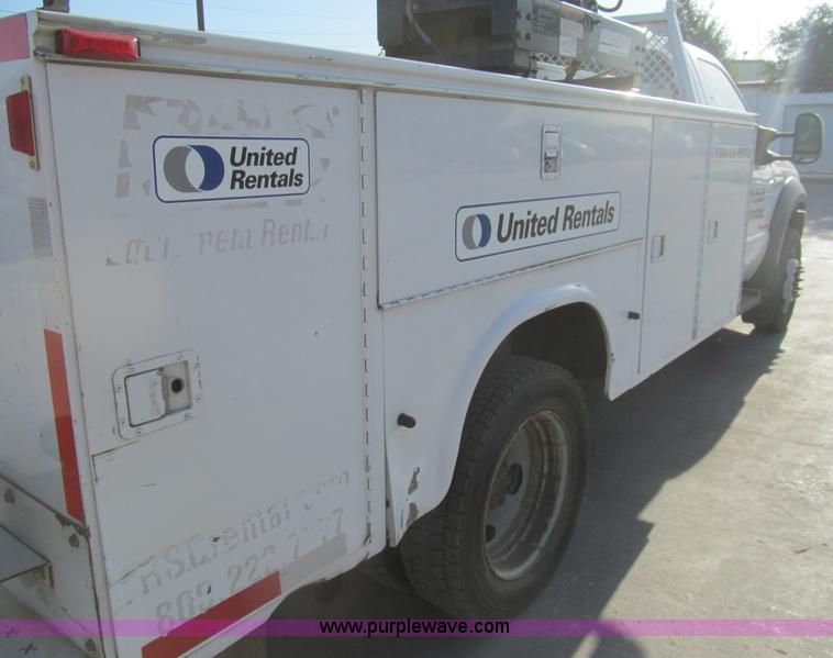 image for item I7054 2007 Ford F550 Super Duty XL service truck