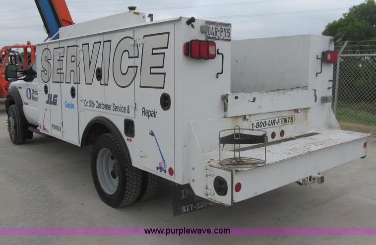 image for item I7061 2007 Ford F550 Super Duty XL service truck