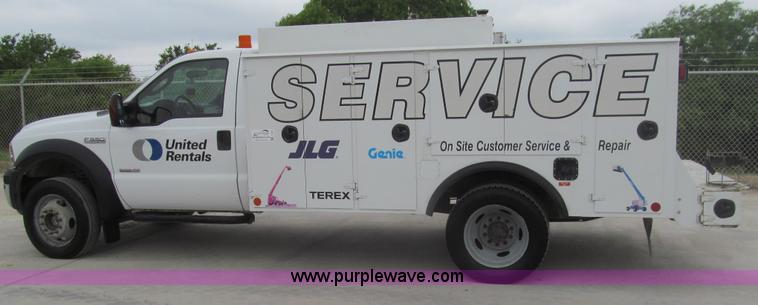 image for item I7061 2007 Ford F550 Super Duty XL service truck