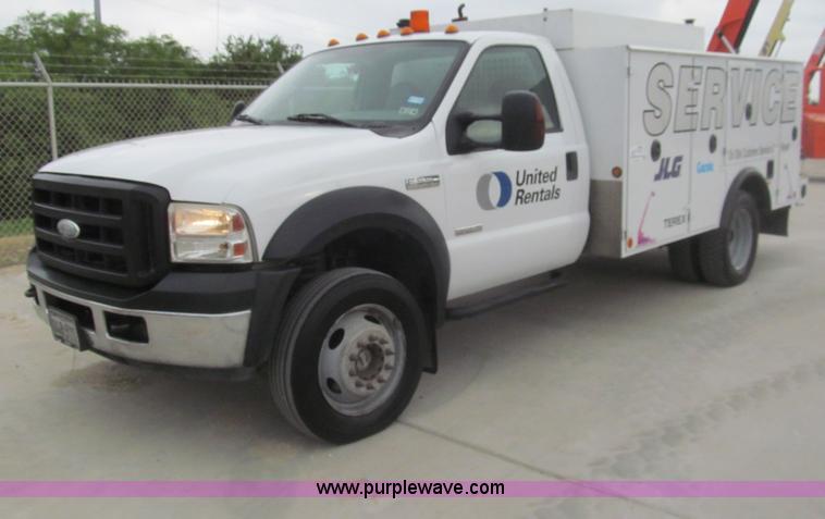 image for item I7061 2007 Ford F550 Super Duty XL service truck