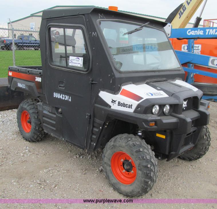 image for item J3480 2011 Bobcat 3400 utility vehicle
