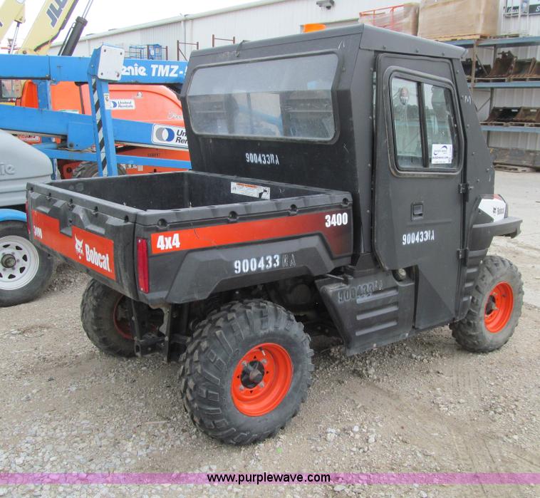 image for item J3480 2011 Bobcat 3400 utility vehicle