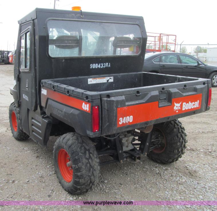 image for item J3480 2011 Bobcat 3400 utility vehicle