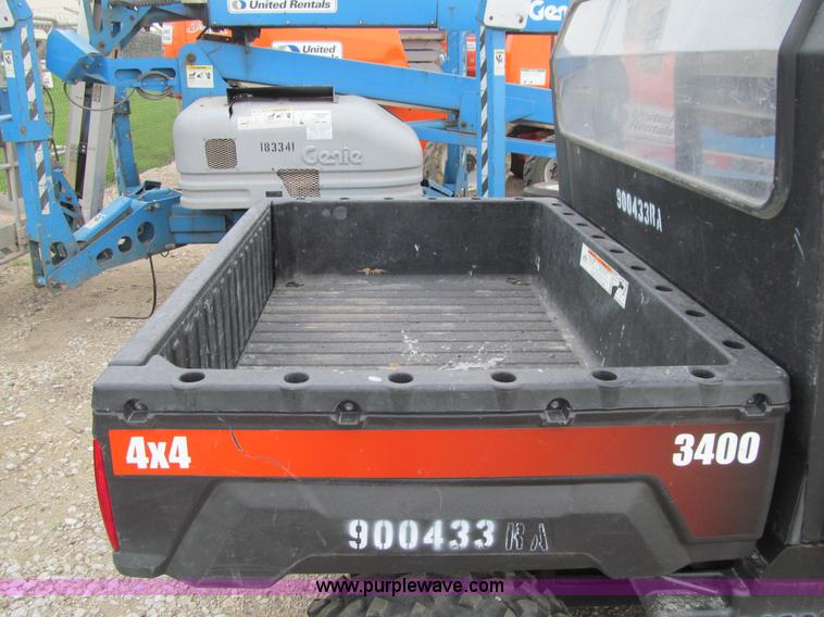 image for item J3480 2011 Bobcat 3400 utility vehicle