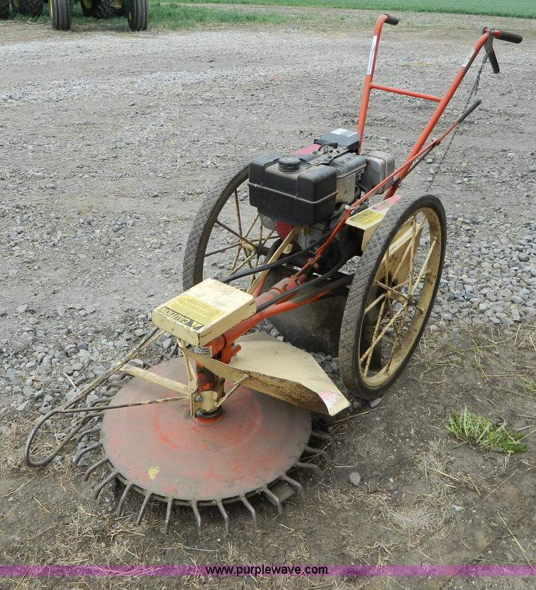 Bachtold walkbehind rotary mower in Munden, KS Item AL9996 sold