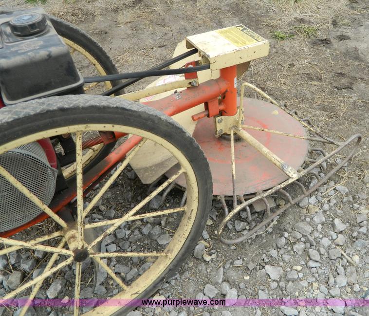 Bachtold walkbehind rotary mower in Munden, KS Item AL9996 sold