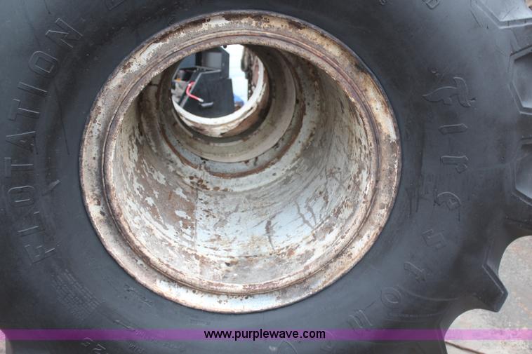 image for item AM9483 (2) 66x43.00-25 floatation tires and wheels