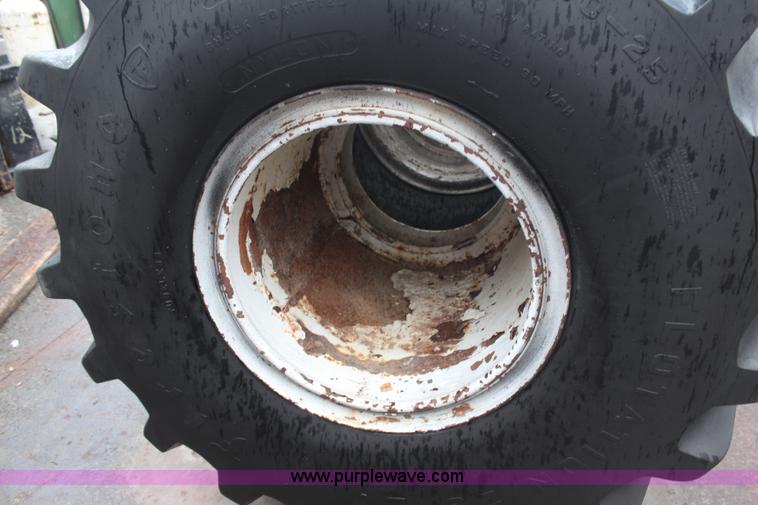 image for item AM9483 (2) 66x43.00-25 floatation tires and wheels