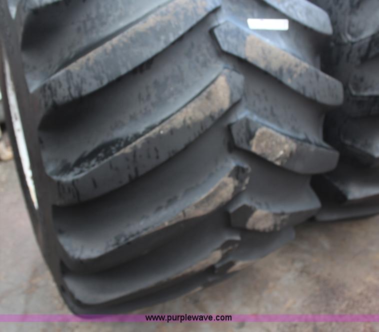 image for item AM9483 (2) 66x43.00-25 floatation tires and wheels