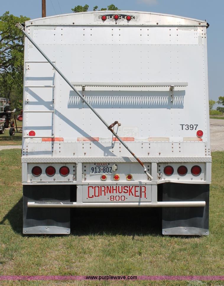 image for item C3830 1997 Corn Husker 800 grain hopper trailer