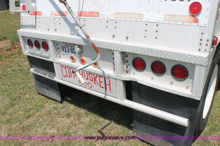 image for item C3830 1997 Corn Husker 800 grain hopper trailer