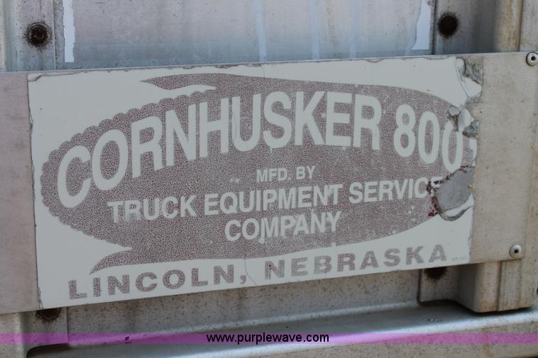 image for item C3830 1997 Corn Husker 800 grain hopper trailer