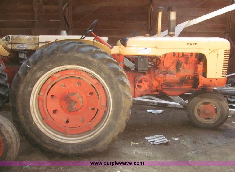 image for item F7362 1955 Case 411 Row Crop tractor