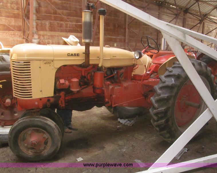 image for item F7362 1955 Case 411 Row Crop tractor