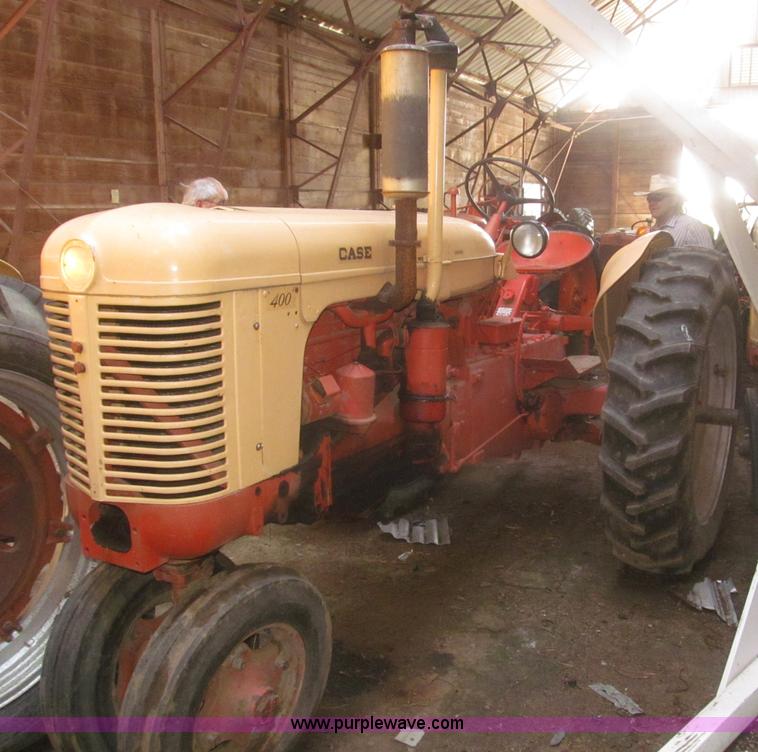 image for item F7362 1955 Case 411 Row Crop tractor