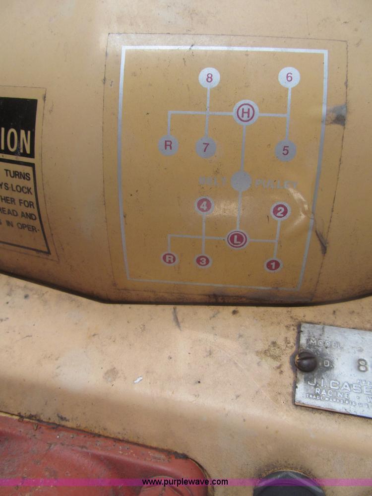 image for item F7362 1955 Case 411 Row Crop tractor