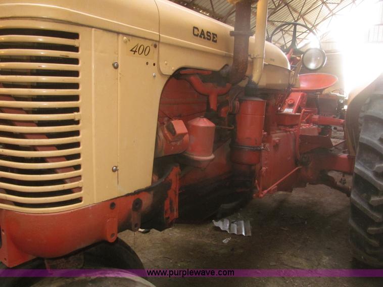 image for item F7362 1955 Case 411 Row Crop tractor