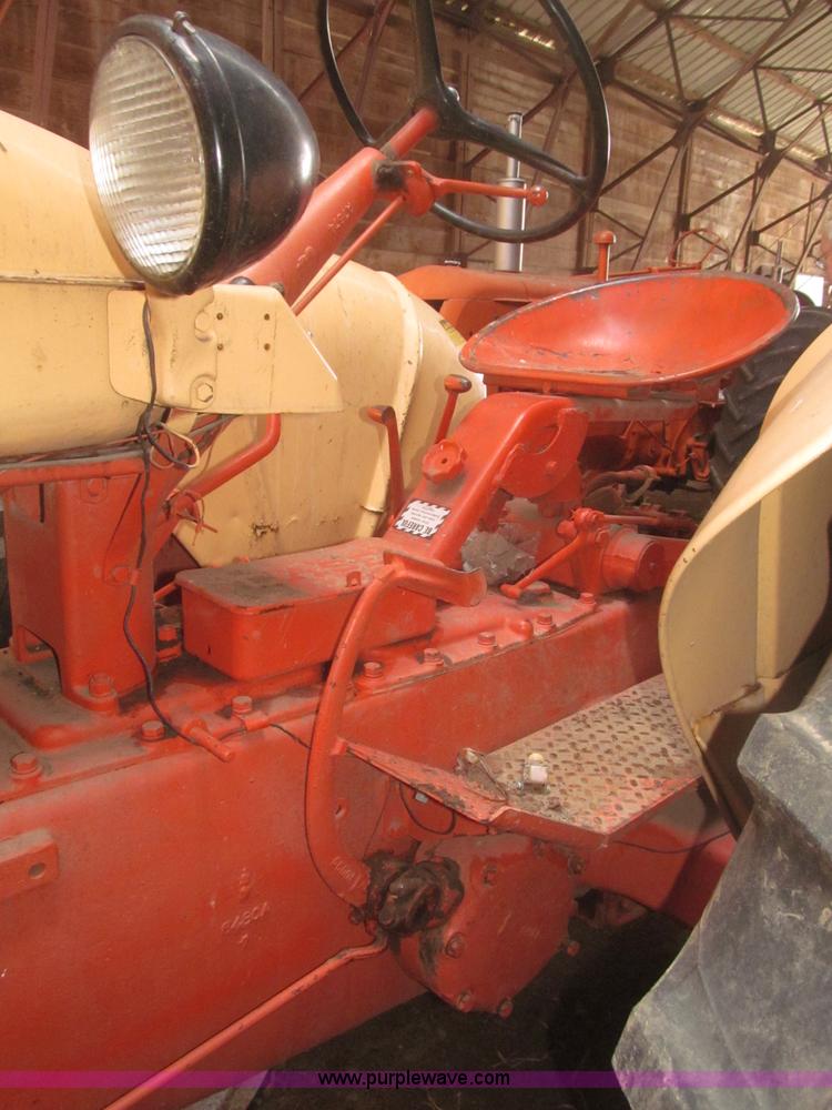 image for item F7362 1955 Case 411 Row Crop tractor