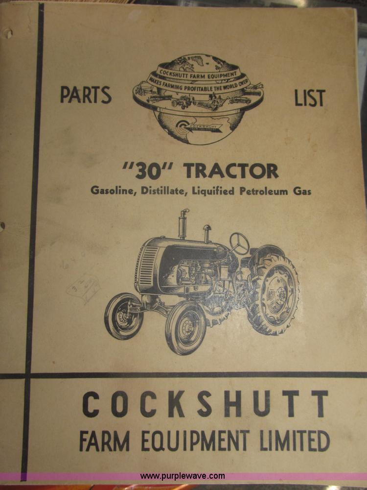 image for item F7364 1952 Cockshutt 40 tractor
