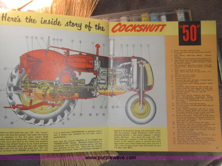 image for item F7364 1952 Cockshutt 40 tractor