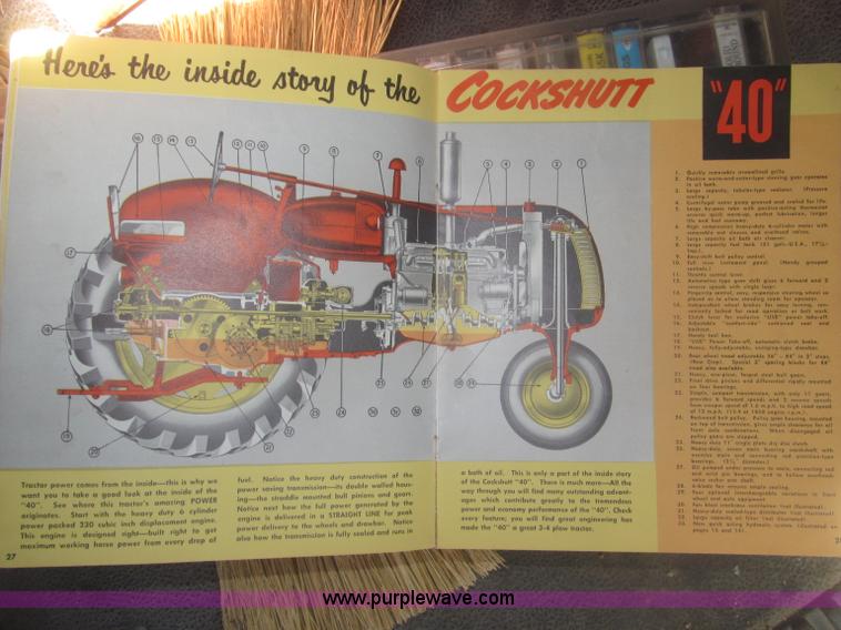 image for item F7364 1952 Cockshutt 40 tractor
