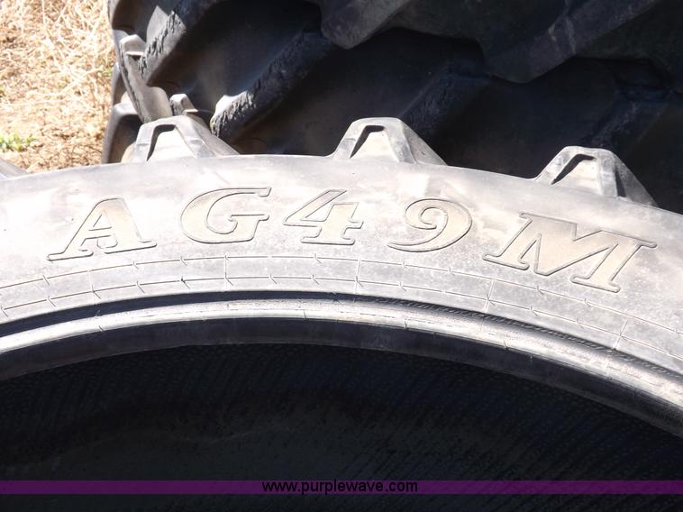 image for item H1909 (2) Titan Radial R-1W 480/80R50 tires