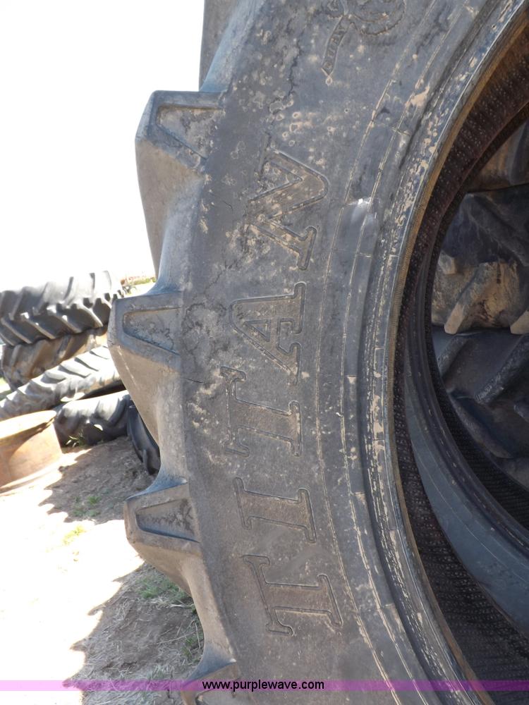 image for item H1910 (2) Titan Radial R-1W 480/80R50 tires