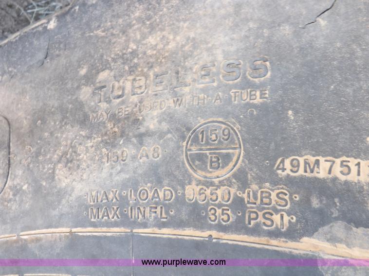 image for item H1910 (2) Titan Radial R-1W 480/80R50 tires