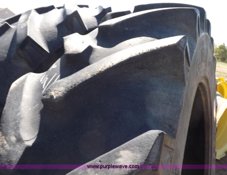 image for item H1910 (2) Titan Radial R-1W 480/80R50 tires