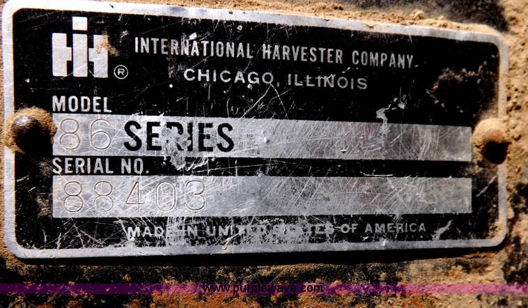 image for item H1937 International Hydro 186 tractor