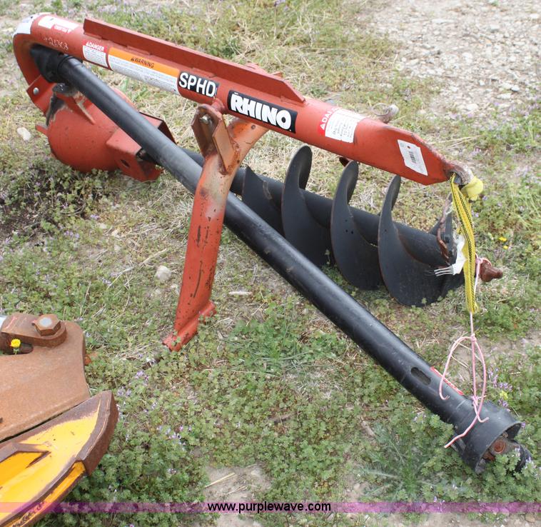 image for item H2108 Rhino SPHD post hole auger