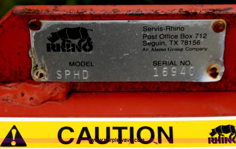 image for item H2108 Rhino SPHD post hole auger