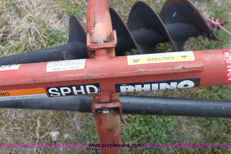 image for item H2108 Rhino SPHD post hole auger