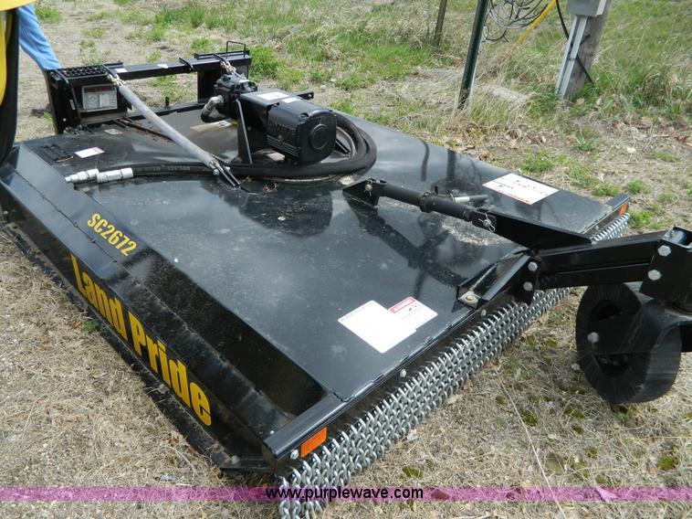image for item H2471 Land Pride SC2672 rotary cutter skid steer attachment