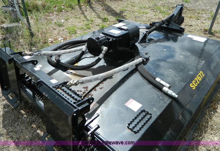 image for item H2471 Land Pride SC2672 rotary cutter skid steer attachment