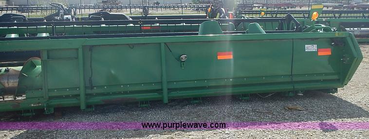 image for item I3679 2006 John Deere 635F Hydraflex platform head