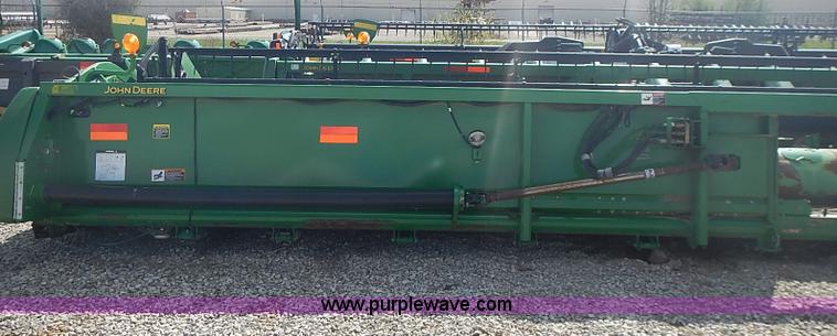 image for item I3679 2006 John Deere 635F Hydraflex platform head