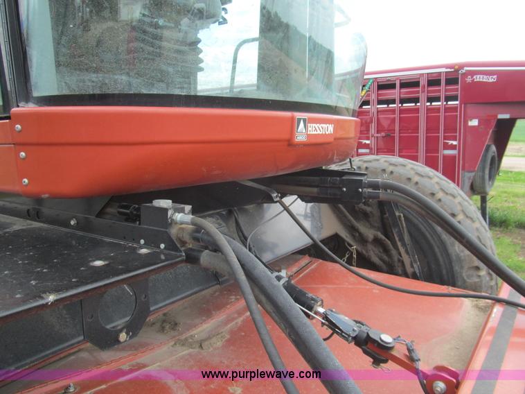 image for item I7032 2003 Hesston 8550S swather